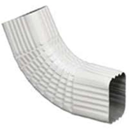 AMERIMAX HOME PRODUCTS Amerimax Home Products 27065 Aluminum Gutter Elbow - White 6454326